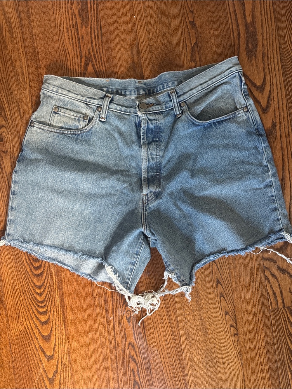 Polo Ralph Lauren Distressed Denim Shorts